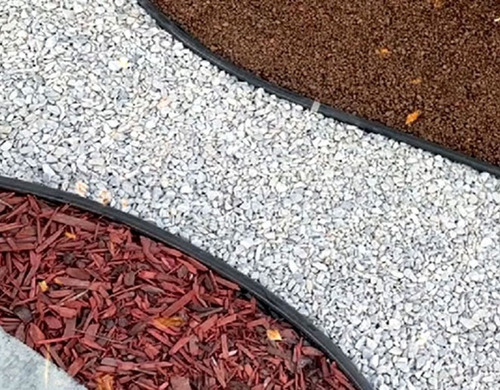 Imagen 10 de 10 de Borde Plástico Jardín Rollo De 6 Metros Grueso