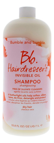 Bumble And Bumble Hairdressers Invisible Oil Shampoo Para U.