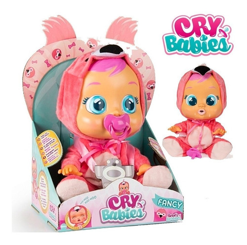 Boneca Cry Baby Crybaby Cry Babies Multikids Original 