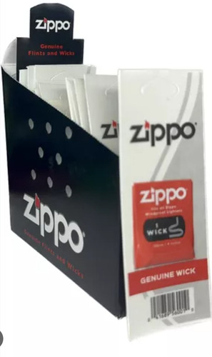 Caja Mecha Para Encendedor Zippo 24 Pz  Wick