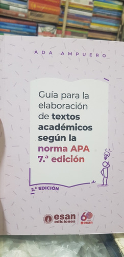 Libro Guia Para La Elaboración D Textos Académicos Segun Apa