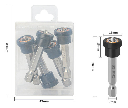Puntas De Destornillador De Posicionamiento Tornillo 50mm