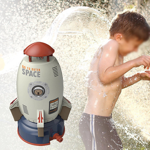 Juguete De Agua Para Césped Con Forma De Cohete Espacial,
