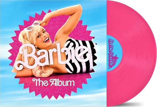 Vinil Lp Barbie The Album 2023 en color rosa intenso Atlantic o.s.t