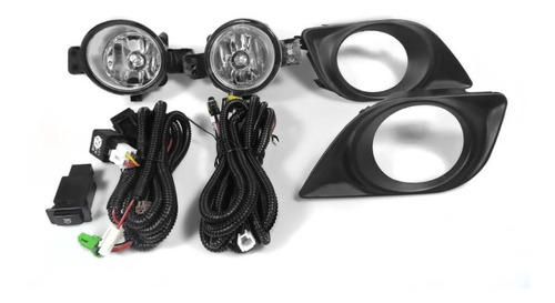 Faros Niebla Versa 2012 2013 2014 Kit Completo (izq Y Der)