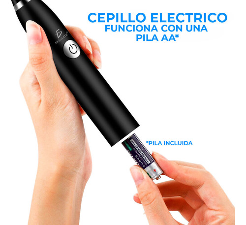 Kit De 3 Cepillo De Dientes Eléctrico Con 6 Cabezales