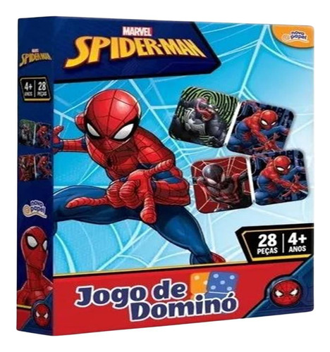 Jogo Marvel - Dominó Homem Aranha - Toyster 8016