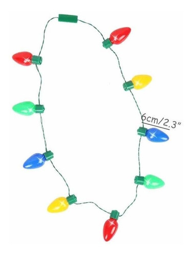 Collar Serie Navideña Serie De Focos Navideños