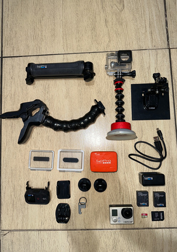 Kit Camera Go Pro Hero 3 Black Usado (Usado)