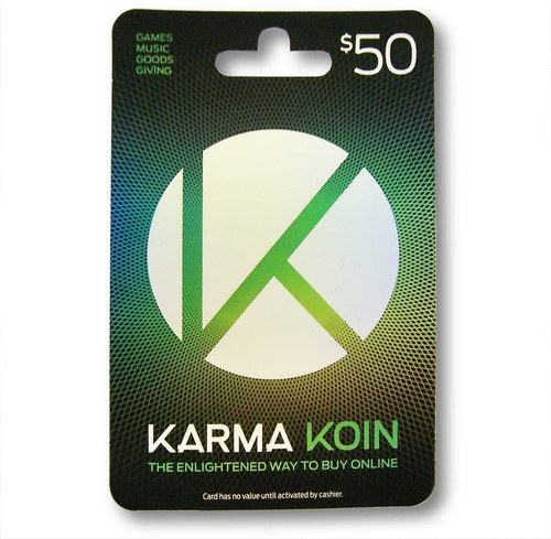Karma Koin 50 Dólares Global Computadora Pc