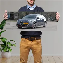 Comprar Cuadro 30x80cm Auto 2016 Alfa Romeo Giulietta Ve 377
