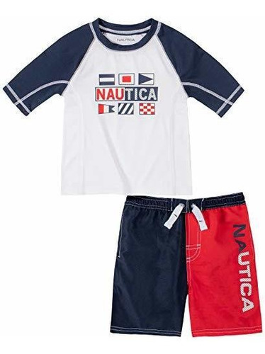 Nautica Sets (khq) Conjunto De Shorts De Baño Para Niño