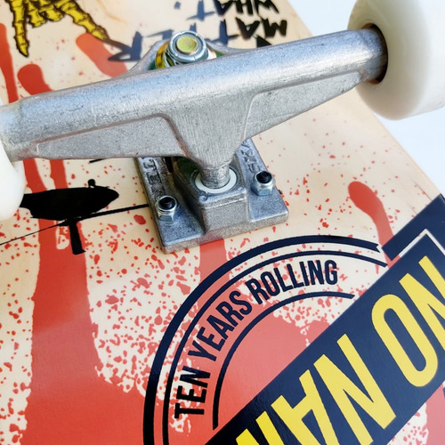 Skate Completo No Name Profesional Parka 100% Maple Importad