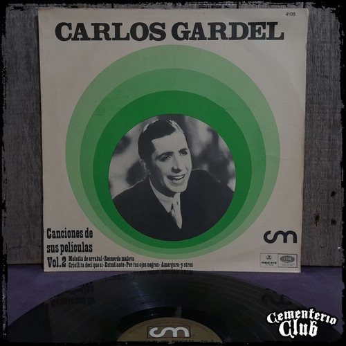 Carlos Gardel Canciones De Sus Peliculas Vol 2 - Vinilo Lp