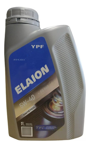 Aceite Elaion F50 Sintetico 5w40 X1 Litro