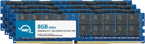 Owc Memoria Rdimm Pcddr4 Ecc-r 32 Gb (4 X 8 Gb) Con Mac Pro