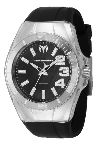 Reloj Para Dama Technomarine Cruise Mt 121249 Negro