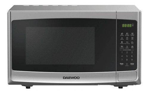 Imagen 1 de 1 de Horno Microondas 1.1 Pies Silver Daewoo Dmdp11s2bg