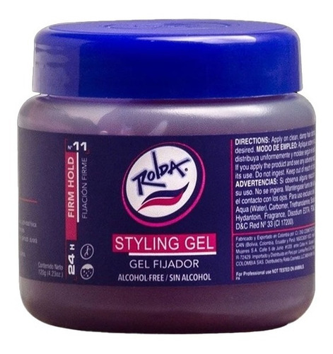 Gel Rolda Morado Oscuro 250ml - g a $76