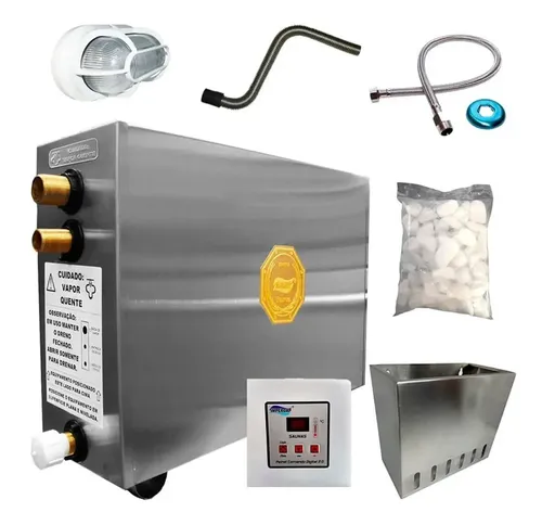Pannello Di Controllo Per Sauna 3-9kW – 380-415V, Temperatura 40-105°C, Per Ambienti Fino A 14 M³