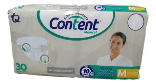 Pañales Content Medical Adulto - Unidad a $55