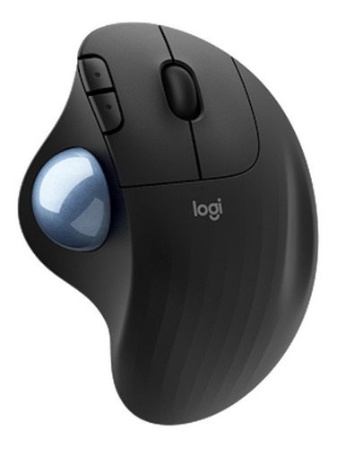 Imagen 1 de 5 de Mouse trackball inalámbrico Logitech  Ergo M575 negro