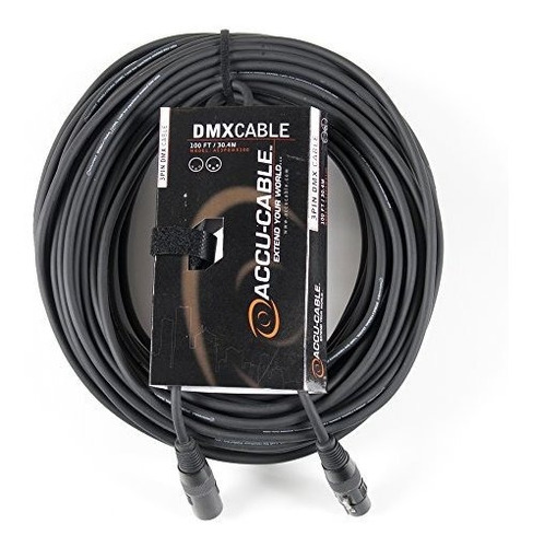 Cable De Alimentación Para Escenarios Y Estudios, Negro.