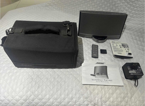 Parlante Bose Soundock Portable + Maletín + 2ud Batería