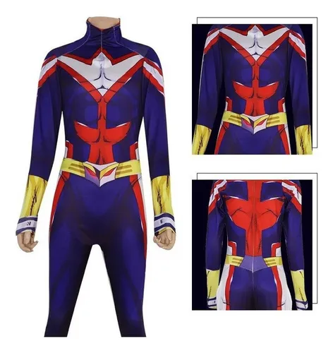 Disfraz De Halloween My Hero Academia Blue All Might Cosplay