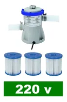 Comprar Bomba Filtrante Bestway 1249 Lh 220v 03 Refis Filtro Piscina