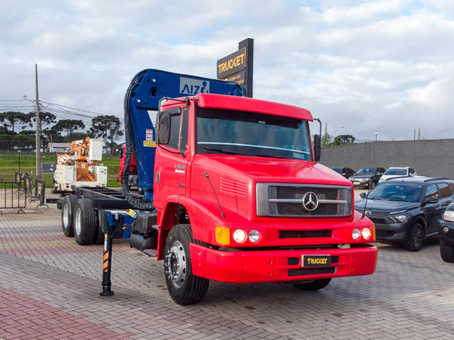 Mb L 1620 2009 6x2 Com Carroceria E Munck 45 = 2425, 2526