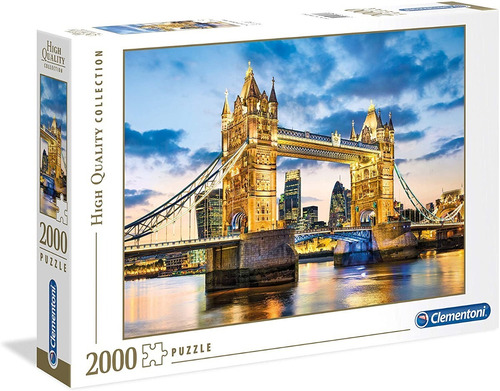 32563 Puente Londres Torre Rompecabezas Clementoni 2000 Pzas