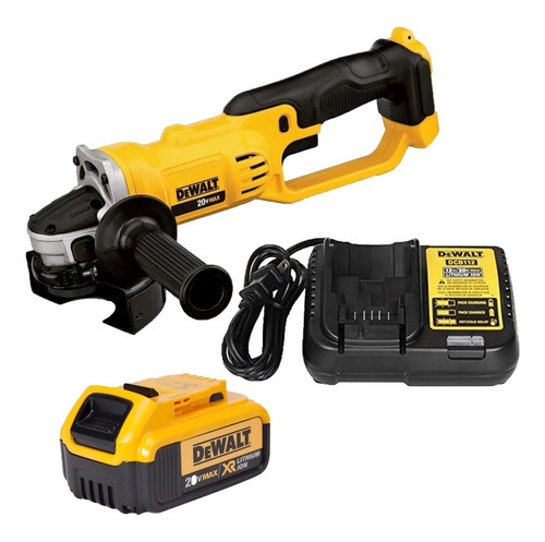 Amoladora Dewalt 20v Dcg412b C/carbones Bateria 4a Ph Ventas