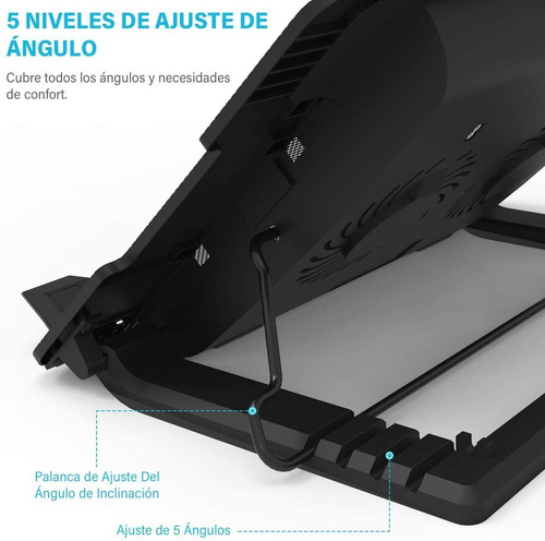 Base Refrigerante Reclinable + Puertos Usb