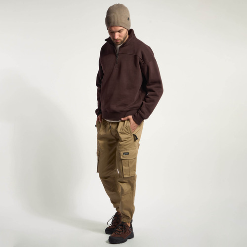 Babucha Hombre Kevingston Cargo Belton Liso Camel Medio