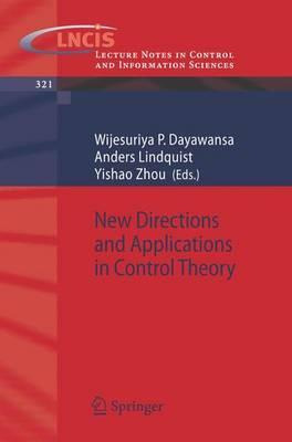 Libro New Directions And Applications In Control Theory -...