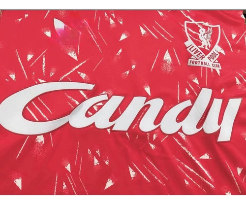 Camiseta Liverpool Local Retro Temporada 1989 - 90 Campeón