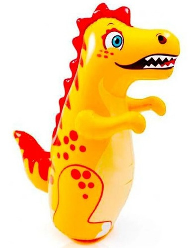 Muñeco Inflable Dragon Punching Bag Para Niño 96x61cm