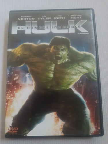 Dvd Hulk El Hombre Increíble En Español 