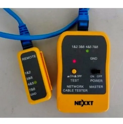 Testeador Para Cable De Red Utp Rj45 Nexxt Herramienta