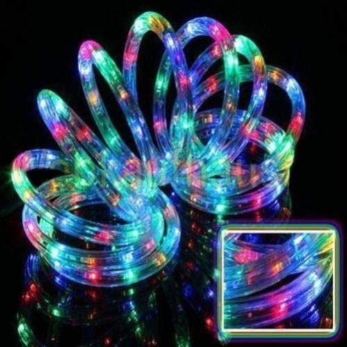 Luces de navidad y decorativas Dosyu dy-ice1000l-mt-3c 50m de largo 110V - multicolor con cable negro