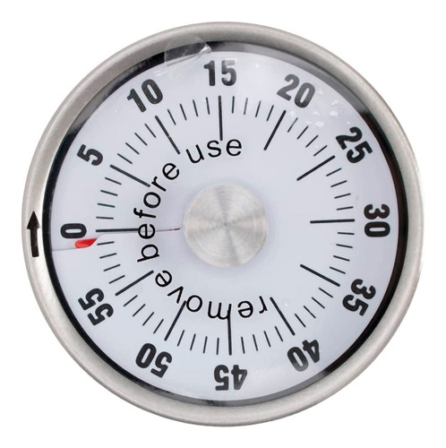 Timer Temporizador Inox Tempo Máximo 1 Hora Mimo Style