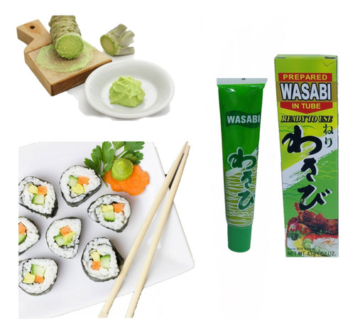 Set De Makis Picante Tradicional 5pza Alga Nori Arroz Wasabi