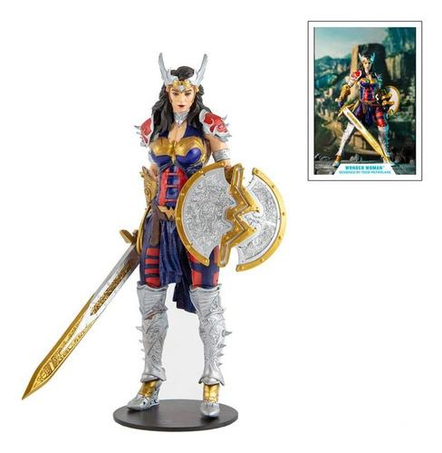 Wonder Woman Diseño Todd Mcfarlane Dc Multiverse Mcfarlane T