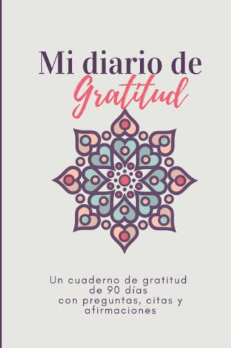 Libro : Mi Diario De Gratitud | Diseño Con Mandalas Un... 