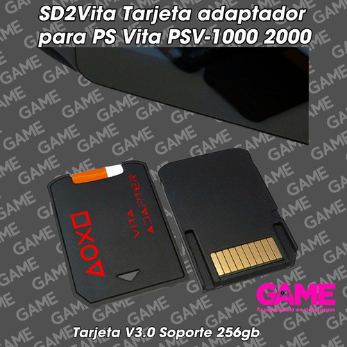 Imagen 1 de 2 de Sd2vita Adaptador De Microsd Para Playstationvita