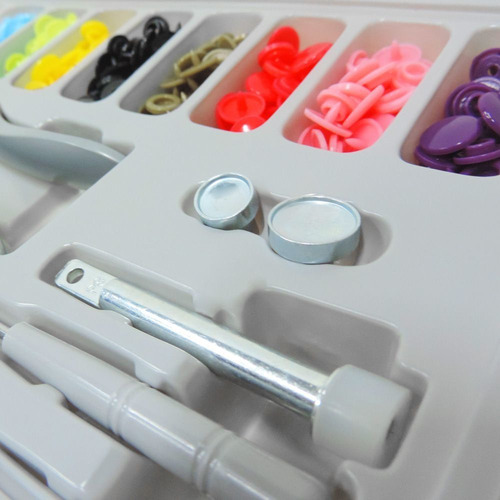Imagem 2 de 7 de Kit Para Aplicação De Botões De Pressão