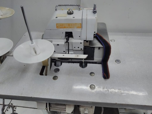 Maquina Overlok Ponto Cadeia Direct Drive 747f Usada 220v Cinza (Usado)