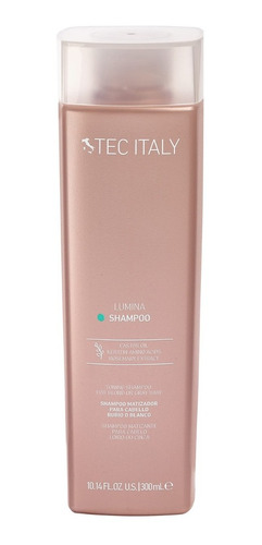 Lumina Shampoo Tec Italy 300 Ml Matizador Cabellos Rubios