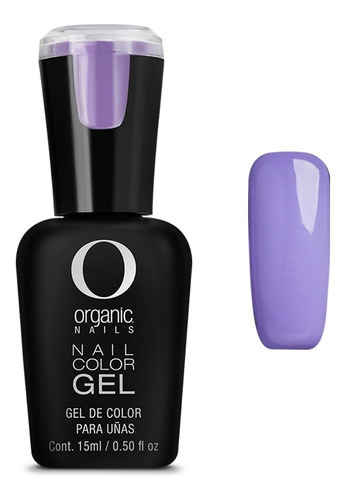 Color Gel Esmalte Uñas Organic Nails Color Ice Lilac 012